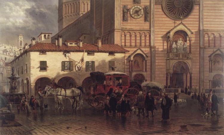 Edward lamson Henry The Cathedral of Piacenza